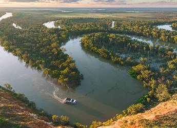 Murray River aerial Murray River aerial
