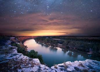 Murray River dark sky